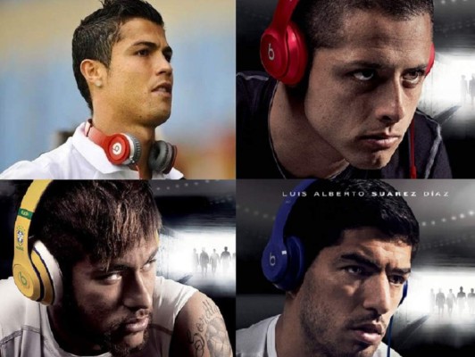 FIFA prohíbe uso de auriculares Beats a jugadores en el Mundial de Brasil
