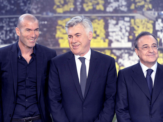 Ancelotti promete 'fútbol espectacular' con el Real Madrid
