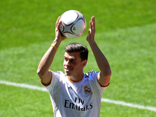 Real Madrid presenta a Gareth Bale