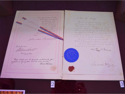 Honduras: Exhiben tratados firmados por Lincoln y la reina Victoria