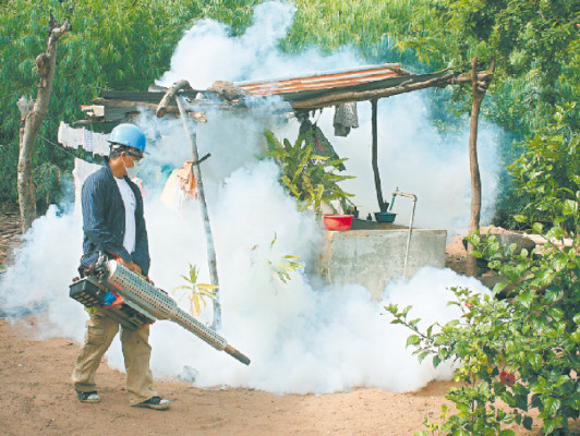 Inseguridad frena fumigación contra el dengue