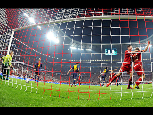 Las mejores fotos del Bayern y Barça