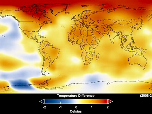 El mundo experimentó el noviembre más cálido desde 1880