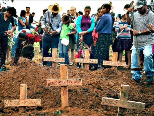 'Estos angelitos ya son parte del reino de Dios”