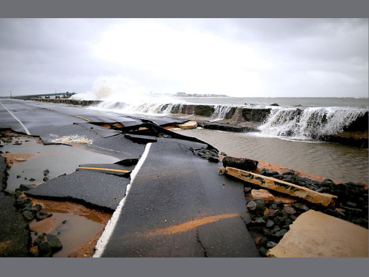 Imágenes del desastre ocasionado por Sandy