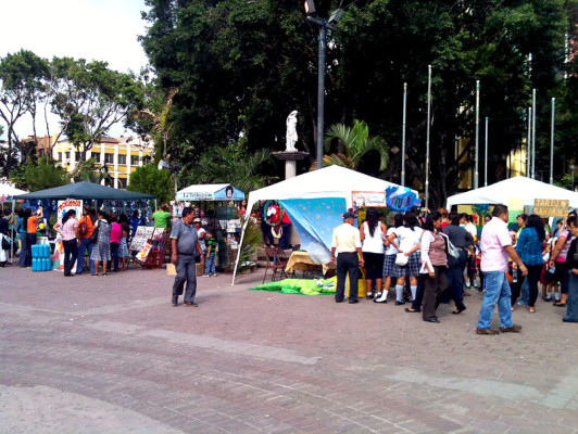 Tegucigalpa se pinta de verde en el Día del Medio Ambiente