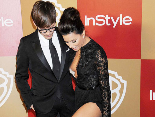 Eva Longoria dejó al descubierto su busto