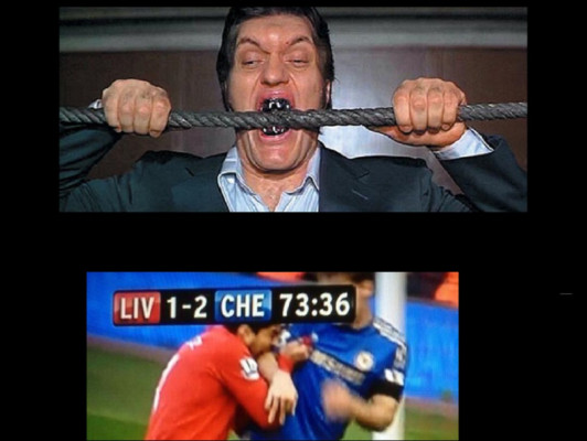 FOTOS: Las burlas por la mordida de Luis Suárez