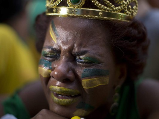 FOTOS: Brasil llora humillante eliminación ante Alemania