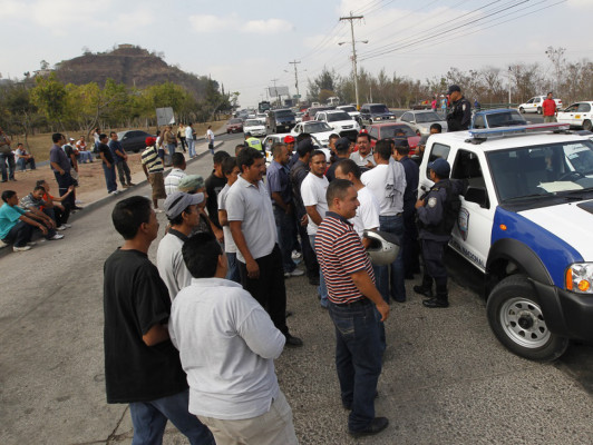 'Rapiditos' exigen seguridad en Tegucigalpa