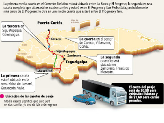 Honduras: Trancazo vial durará 30 años