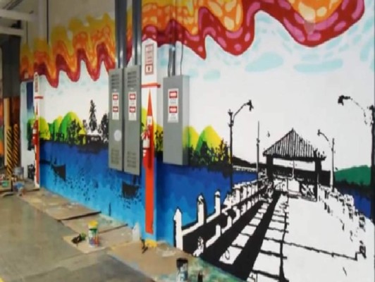 Art3 D Barrio, llenando de color Tegucigalpa