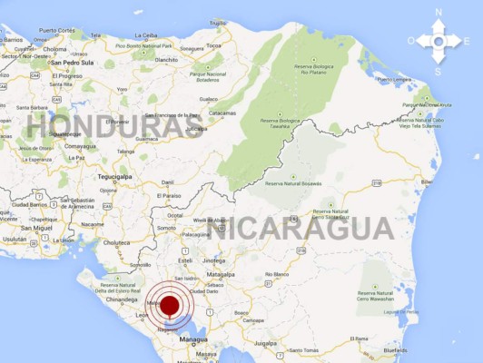Sismo de 6.2 grados remece Nicaragua y se siente en Honduras