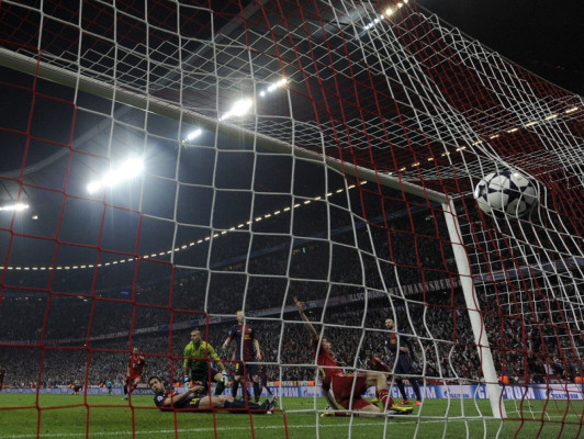 Las mejores fotos del Bayern y Barça
