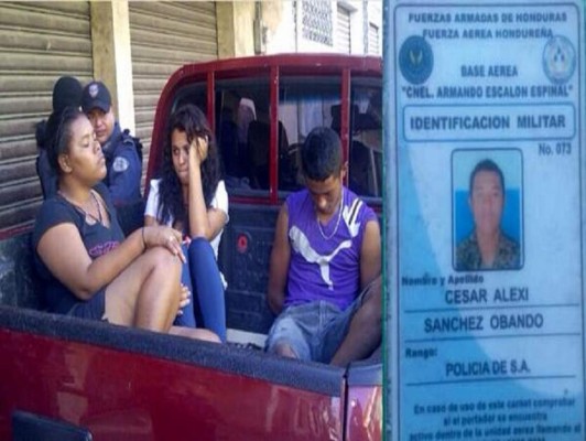 Capturan a presuntos pandilleros y traficantes de droga