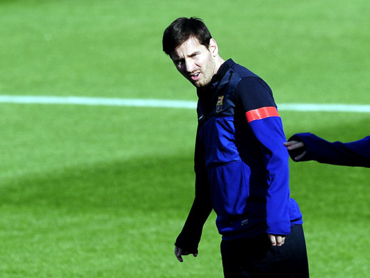 Messi no jugará el domingo