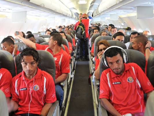 Selección de Costa Rica ya se encuentra en Honduras