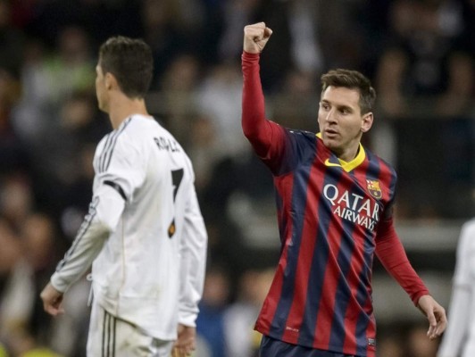 Messi es el máximo goleador de los clásicos Real Madrid-Barça