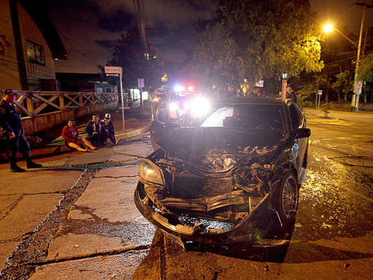 Accidente vehicular bajo los efectos del alcohol