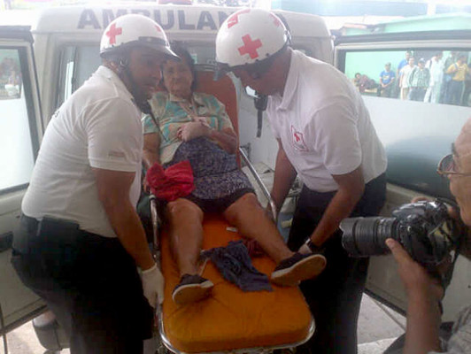 Al menos ocho heridos en accidente en Tegucigalpa