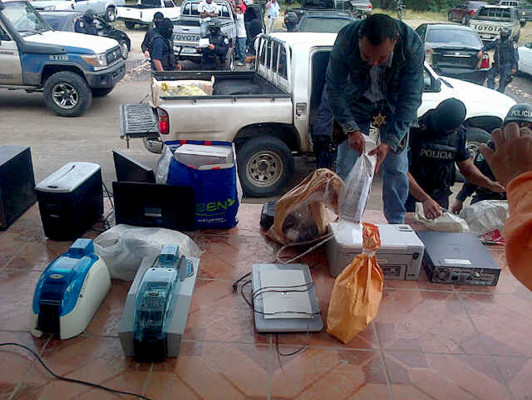 Cae cabecilla de red de falsificación de documentos en Comayagüela