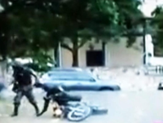 Militares sufren percance en la capital de Honduras