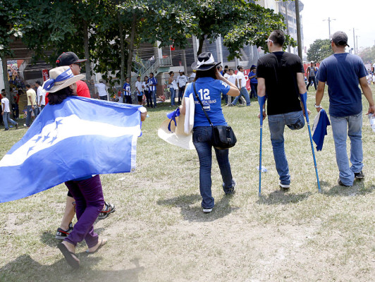 FOTOGALERÍA: El color del Honduras-México
