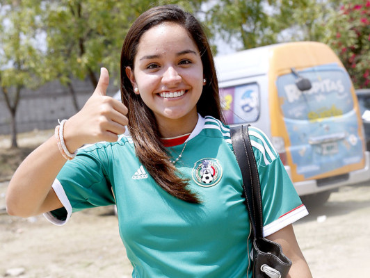 FOTOGALERÍA: El color del Honduras-México