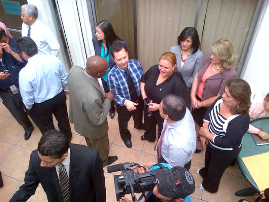 Jueces protestan por crimen de Mireya Mendoza