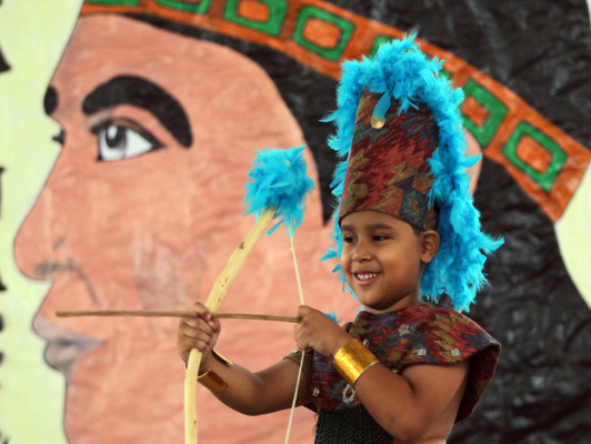 Histórico legado de Lempira revive en las escuelas