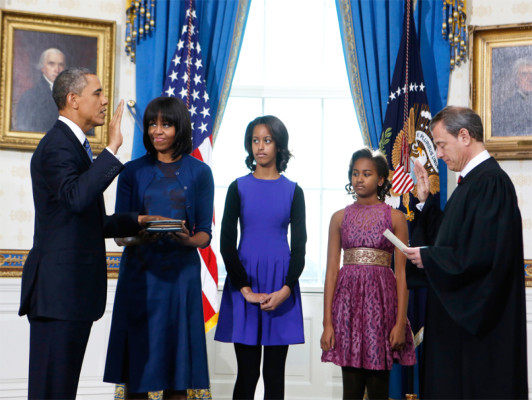 Barack Obama asume segundo mandato como presidente de EEUU