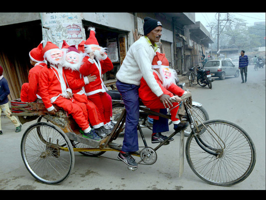 El mundo celebra la Navidad