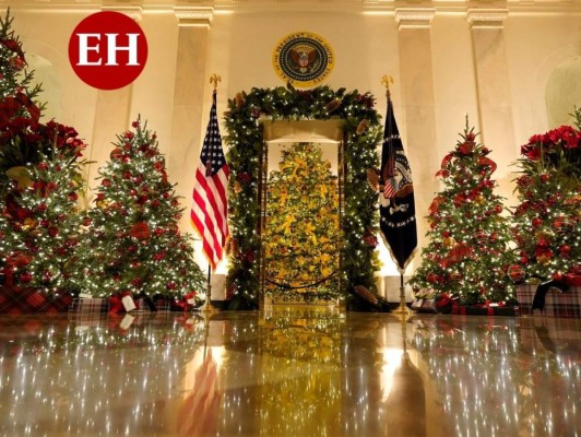 FOTOS: Así será la última Navidad de Melania Trump en la Casa Blanca