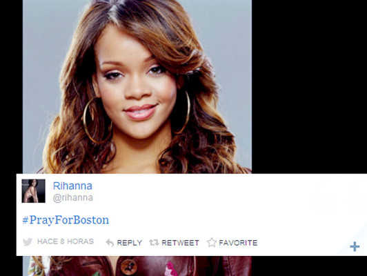 Famosos se pronuncian ante antentado en Boston