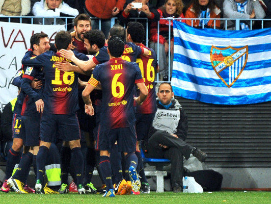 Barcelona elimina al Málaga y se cita con Real Madrid en semifinales