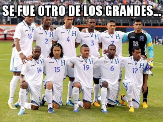 Pese a derrota, hondureños no pierden sentido del humor