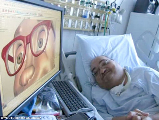 VIDEO: Brasileño ha vivido por 45 años en la cama de un hospital