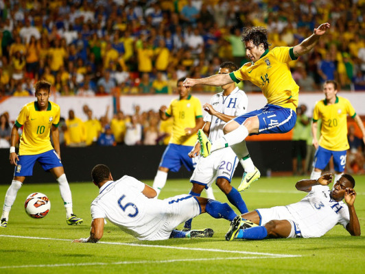Brasil le receta goleada de Mundial a Honduras