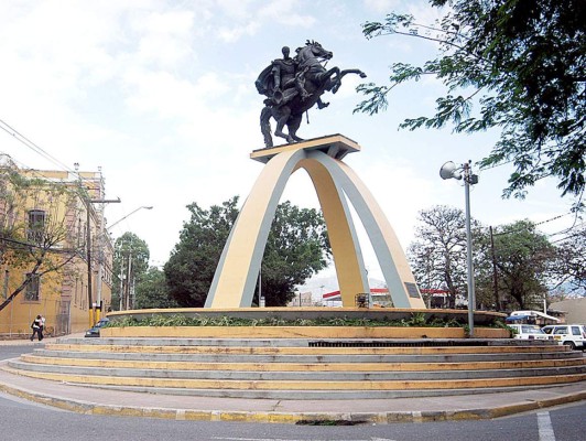 Plantón de venezolanos residentes en Honduras