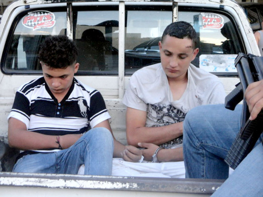 Capturan a presuntos extorsionadores en Comayagüela