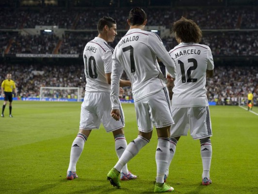 VIDEO: Cristiano, James y Marcelo bailan 'Ras Tas Tas'