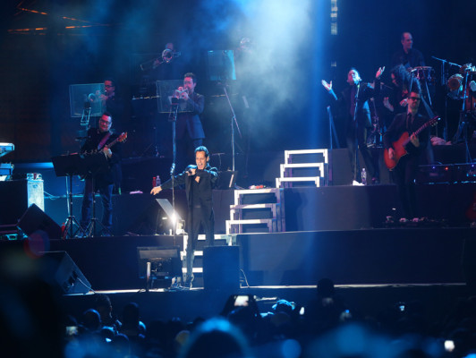 FOTOS: Una velada de salsa y amor al lado de Marc Anthony