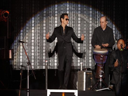 FOTOS: Una velada de salsa y amor al lado de Marc Anthony