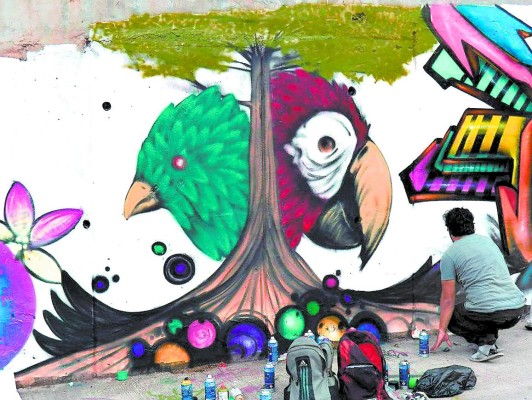 Con normativa se controlará grafiti en vías públicas