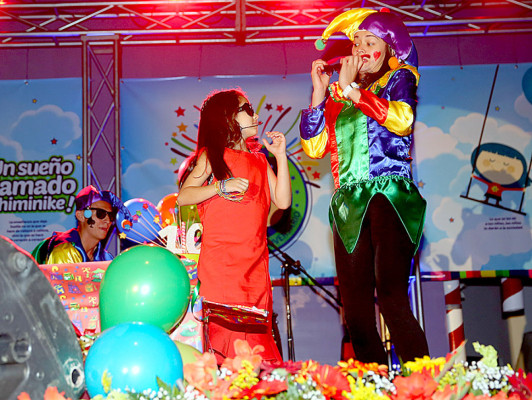 Velada artística en aniversario de Chiminike