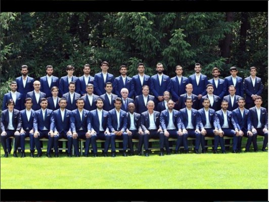 Los guapos jugadores de la selección de Irán en el Mundial de Rusia 2018