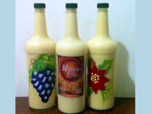 Un rompopo hecho en Honduras con sabor y color