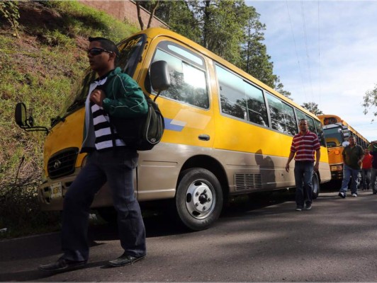Transportistas anuncian paro en todo Honduras