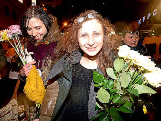 Rusia libera a las Pussy Riot tras la amnistía del Kremlin