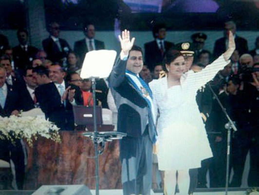 JOH juramentado como presidente